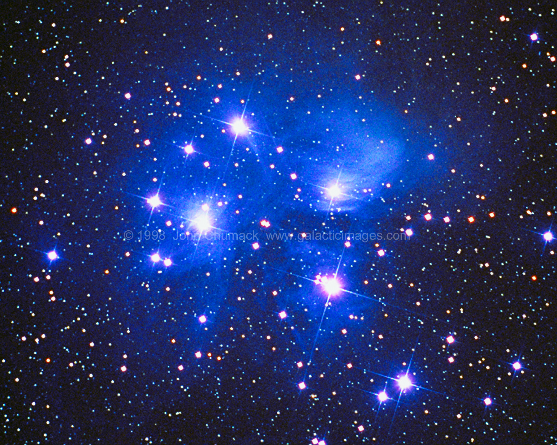 Pleiades New 11x14 Space Photo Stars in Constellation of Taurus 