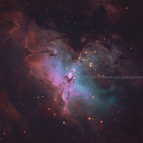 M16 Eagle Nebula, Pillars
