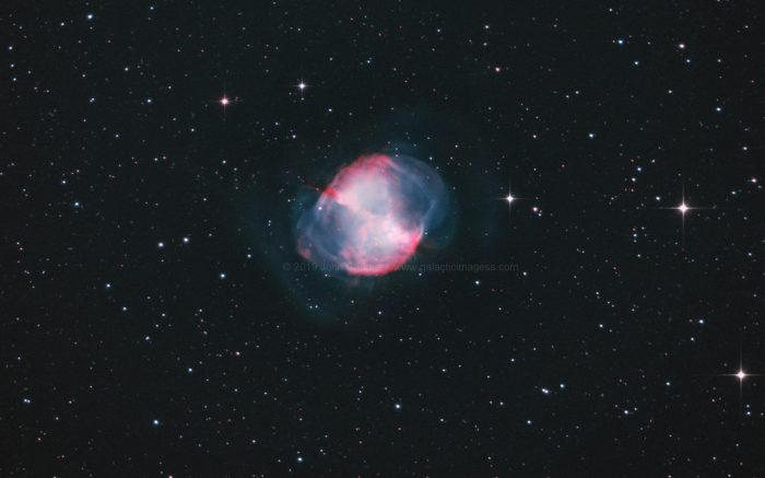 M27 The Dumbbell Nebula In Vulpecula