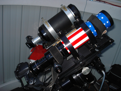 William Optics 66mm APO on a Losmandy G-11 Gemini Mount