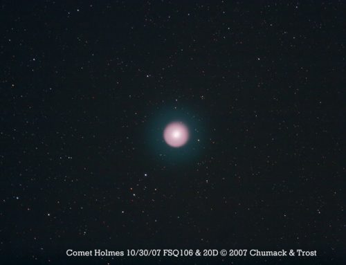 Comet 17P/Holmes Outer Faint Halo Visible 10/30/07