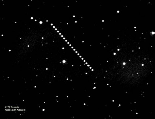 Near Earth Asteroid 4179 Toutatis on September 21, 2004