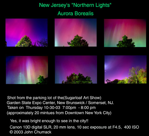 New Jersey Aurora