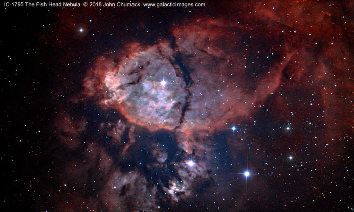NGC 896 the Fish Head Nebula