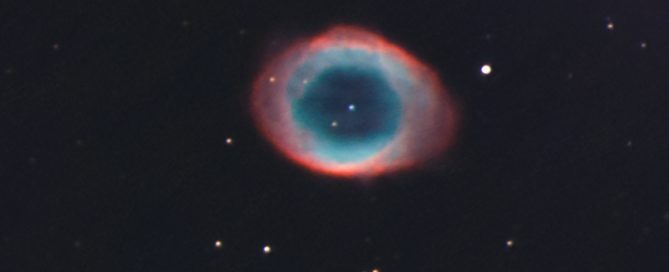 M57 The Ring Nebula - Planetary nebula - A Dying Star in Lyra