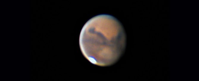 The Planet Mars on 08-30-2020