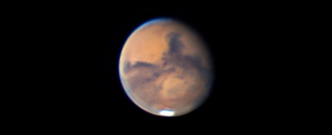 The Planet Mars Close-up on 09-06-2020