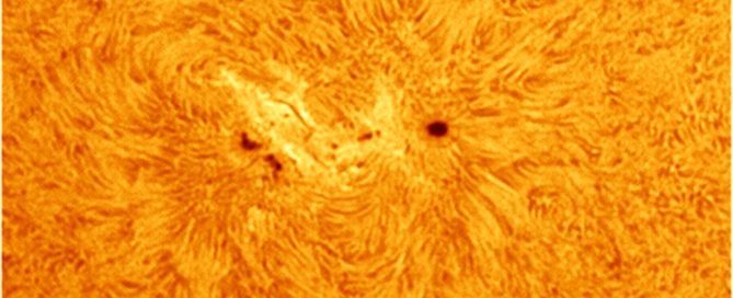 A Close-up of Sunspot Group AR2781 on 11-07-2020