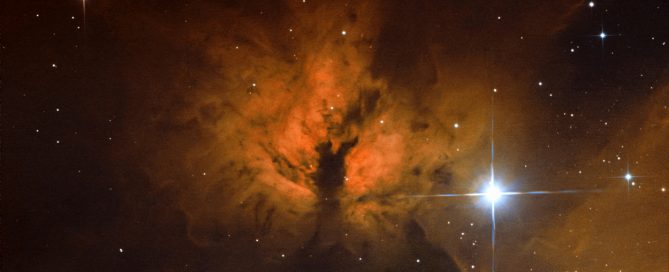 NGC-2024 The Flame Nebula Complex