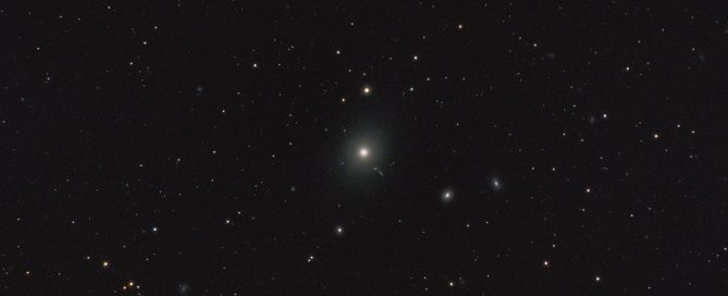 M87 Elliptical Galaxy with Black hole jet