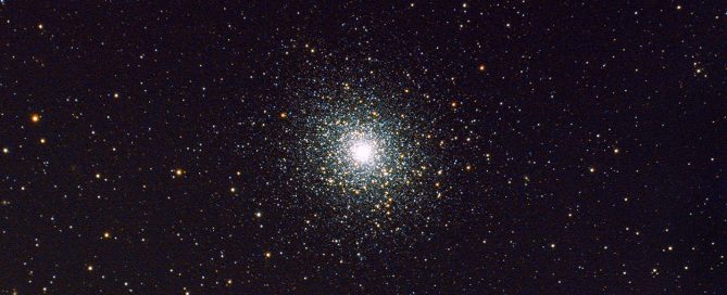 Messier 5 or M5 Globular Star Cluster in the Constellation Serpens