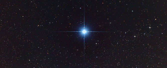 Bright Star Deneb, Brightest Star in Cygnus, Alpha Cygni, Part of the Summer Triangle of Bright Stars,