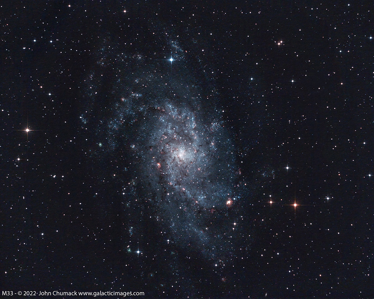 M33 Triangulum Spiral Galaxy