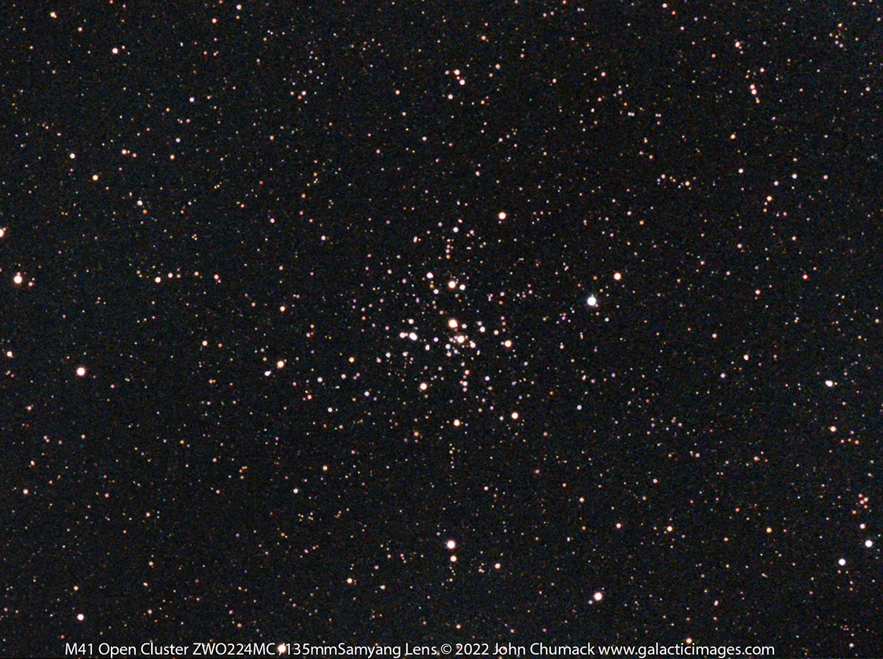 M41 Open Star Cluster in Canis Major