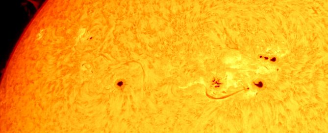 Large Sunspot Group on 04-22-2022