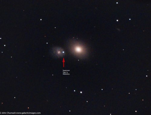 Supernova 2022hrs in NGC4647 Spiral Galaxy and M60 Elliptical Galaxy