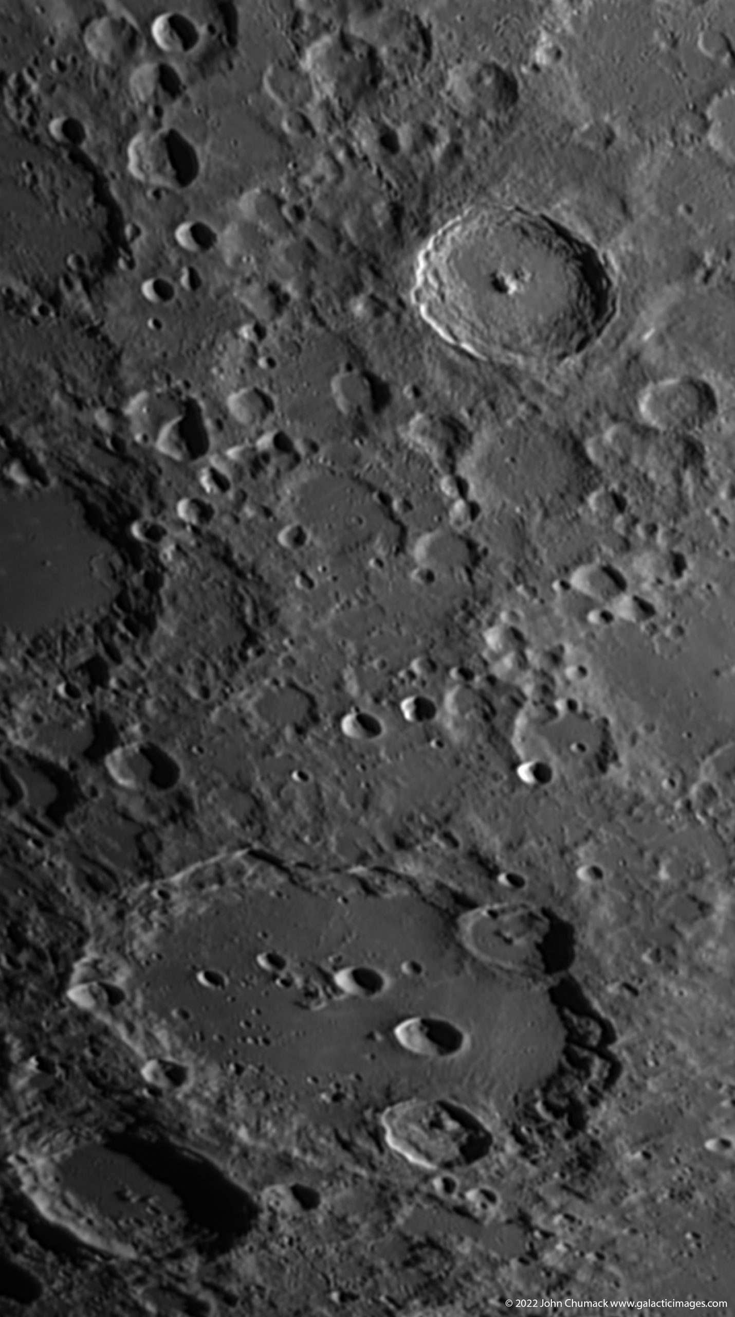 Tycho and Clavius Craters
