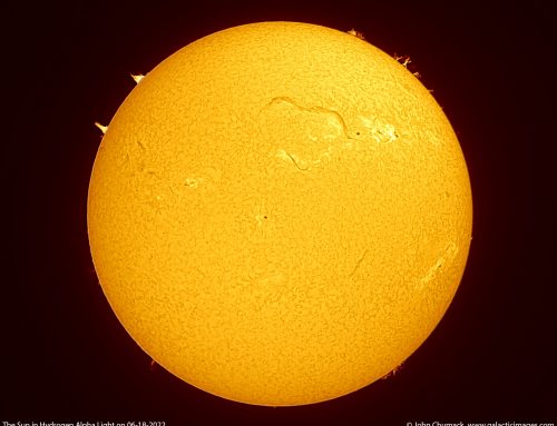 A Large Solar Filament on the the Sun 06-18-2022