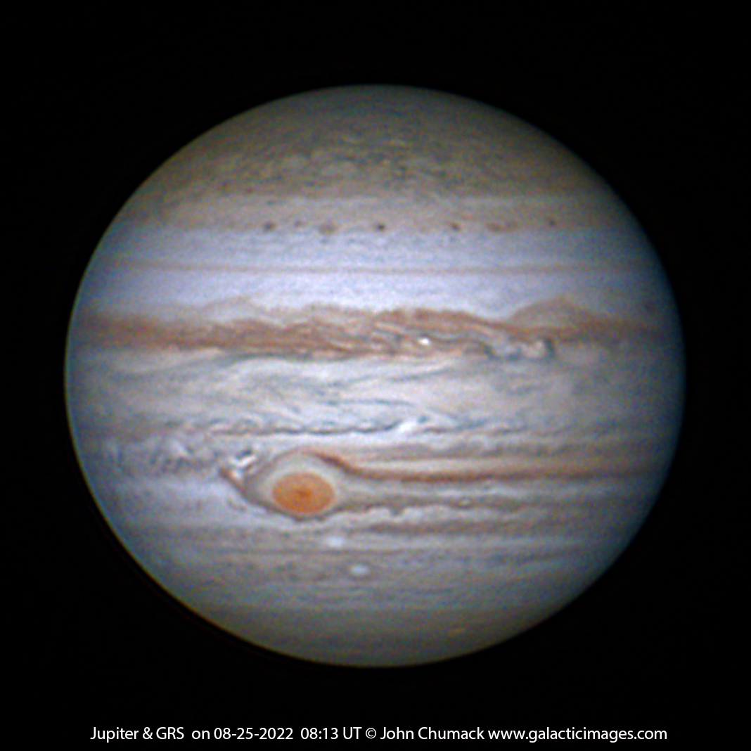 Jupiter and The Great Red Spot a Fantastic Close-up View