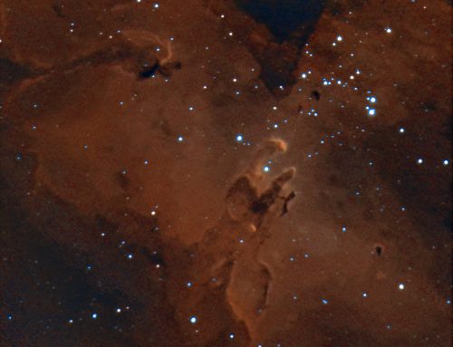 M16 The Eagle Nebula Complex – The “Pillars of Creation” a close-up view
