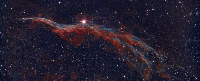 The Witches Broom, the Veil Nebula, Supernova remnant