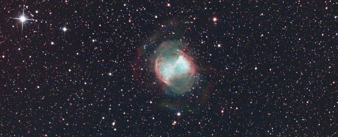 M27 The Dumbbell Nebula - A dying Star in Vulpecula