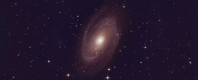 M81 Bode's Spiral Galaxy in Ursa Major