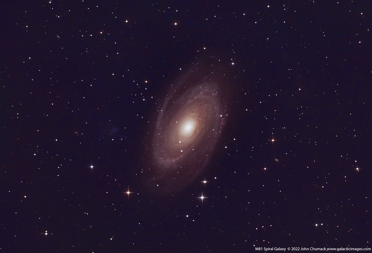 M81 Bode's Spiral Galaxy in Ursa Major