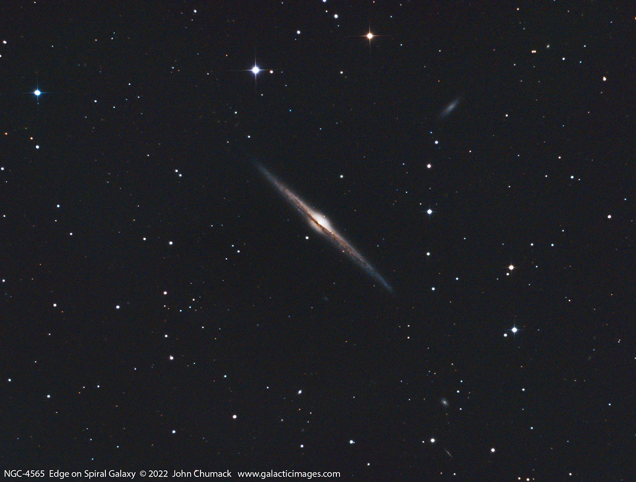 NGC4565 Edge on Spiral Galaxy