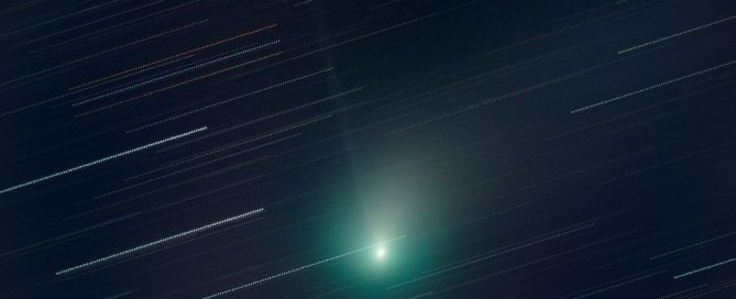 Comet C/2022 E3 ZTF Tracking the Comet's Nucleus on 02-04-2022 UT.