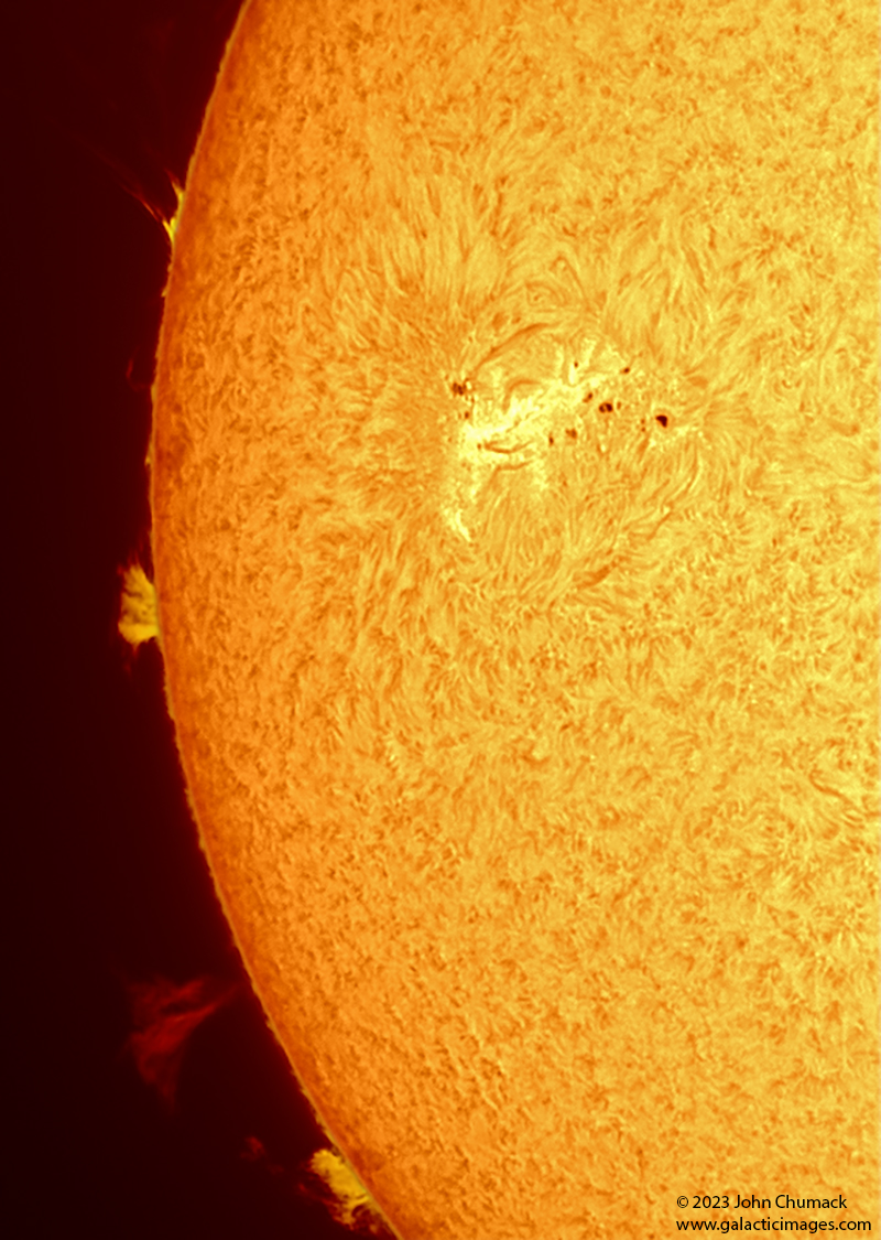 Sunspots in AR3272