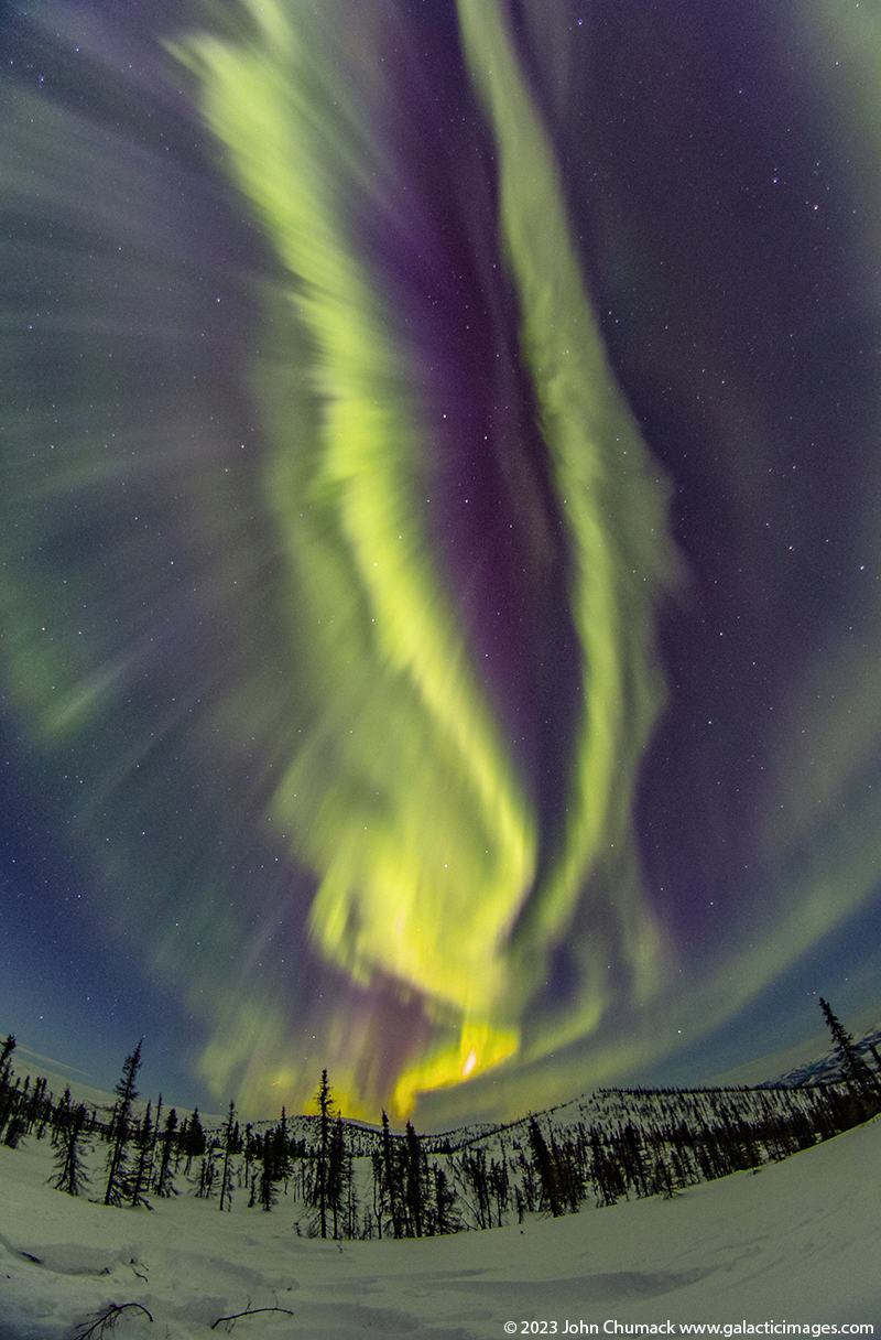 A Massive Coronal Aurora on 03-25-2023