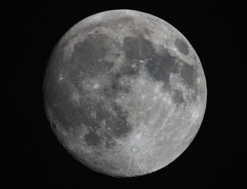Waxing Gibbous Moon on 05-03-2023