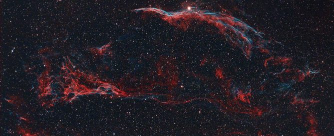 Western Veil Nebula, NGC6960, Witches Broom nebula, Supernova Remnant, Pickering's Triangle,