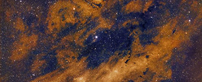 Sh2-119 Clamshell Nebula in Cygnus