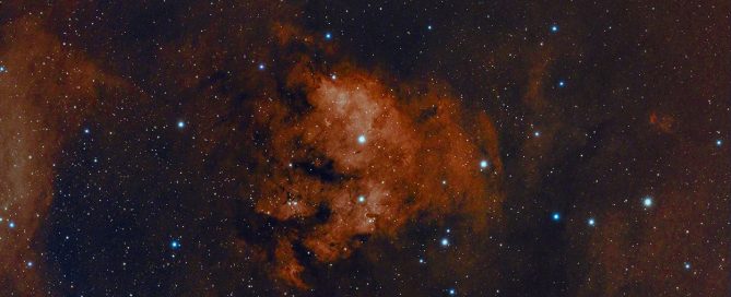 NGC-7822 Emission Nebula in Cepheus