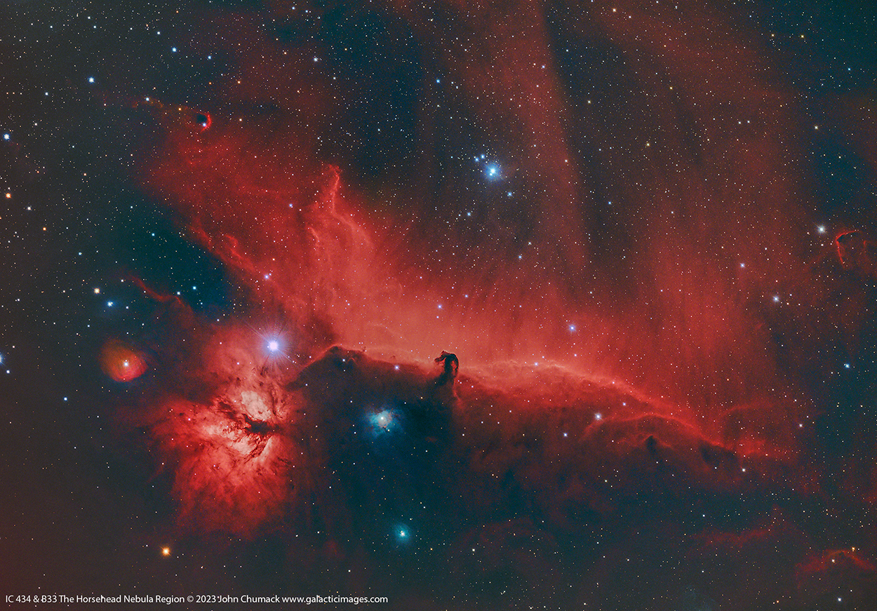 IC 434 and B33 The Horsehead Region on 09-16-2023