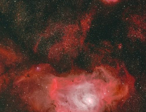 M20 The Trifid and M8 The Lagoon Nebulae in Sagittarius (08-18-2023)