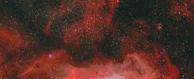 M20 and M8 The Trifid & Lagoon Nebulae in Sagittarius