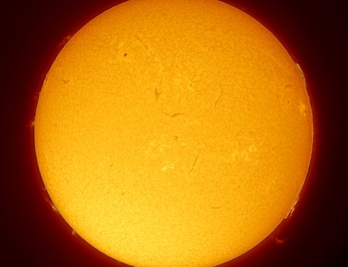 The Sun in H-Alpha Light on 02-18-2024