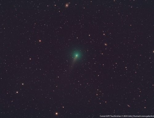 Comet 62P/Tsuchinshan with galaxies in Virgo