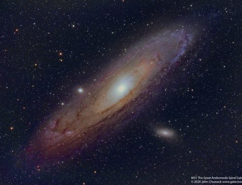 M31 The Great Andromeda Spiral Galaxy – Optolong L-Quad Filter