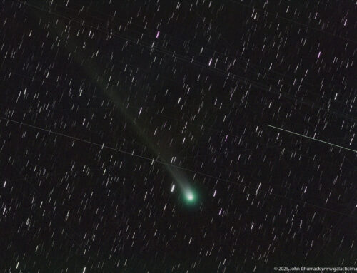 C/2025 A6 Lemmon with Insane Satellite Traffic on 09-27-2025