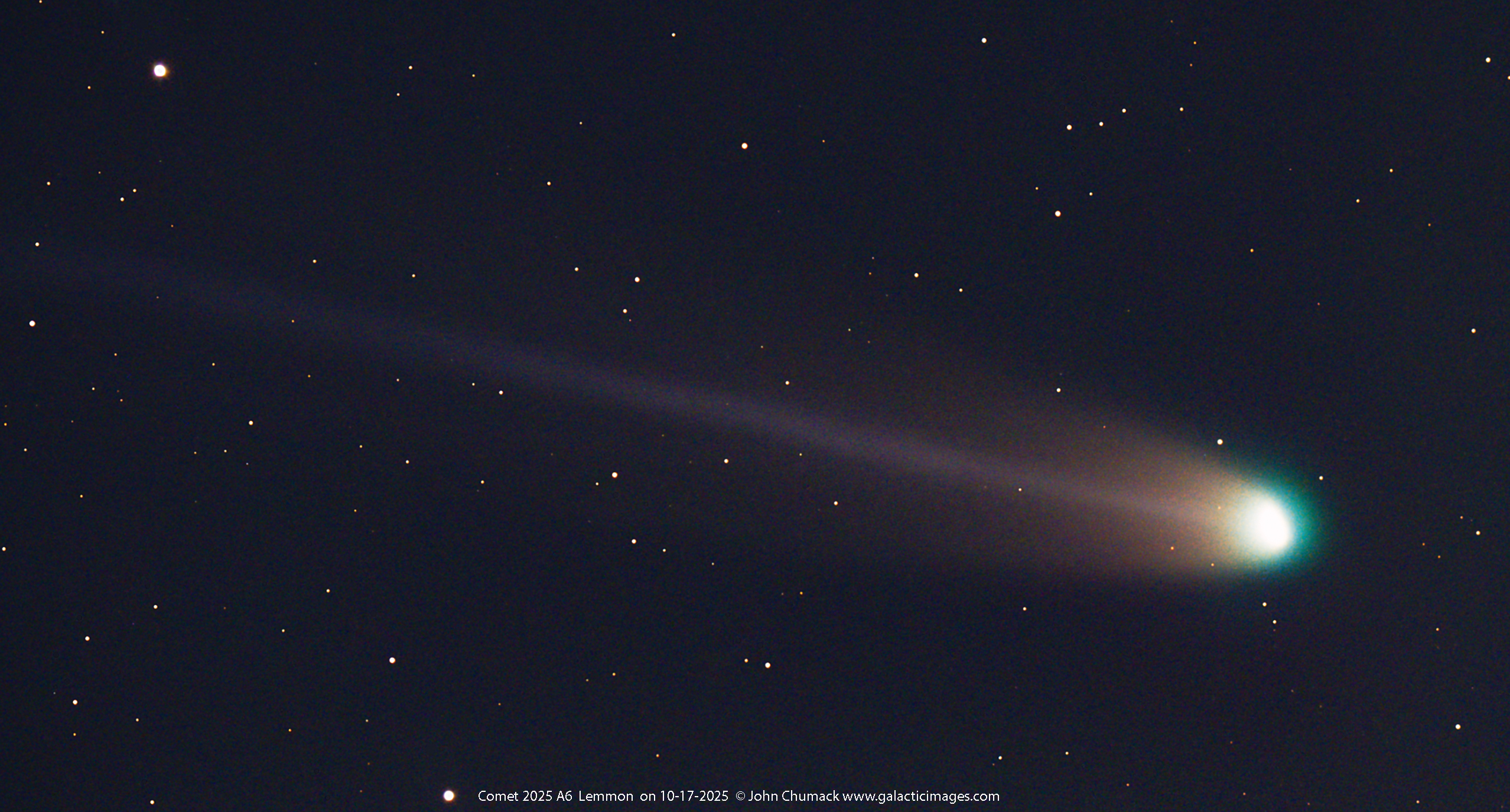 Comet 2025 A6 Lemmon on 10-17-2025 06:01 am EST