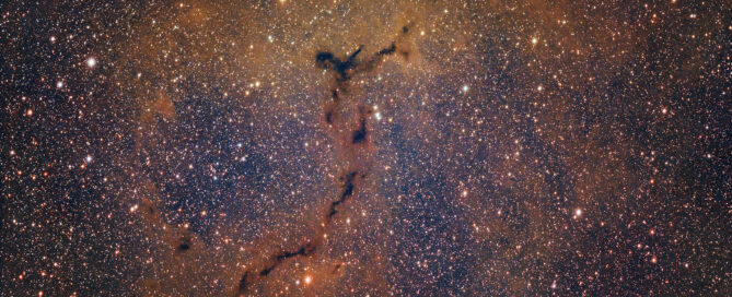 Barnard 150 The Seahorse Dark Nebula The "dark seahorse nebula"