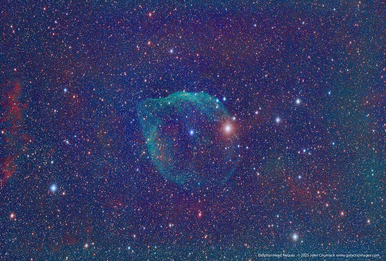 Sh 2-308 Dolphin Head Nebula & EZ Canis Majoris
