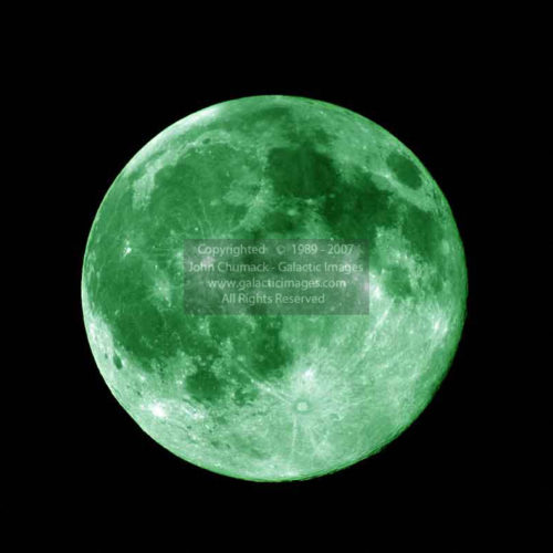 Green Full Moon Photos