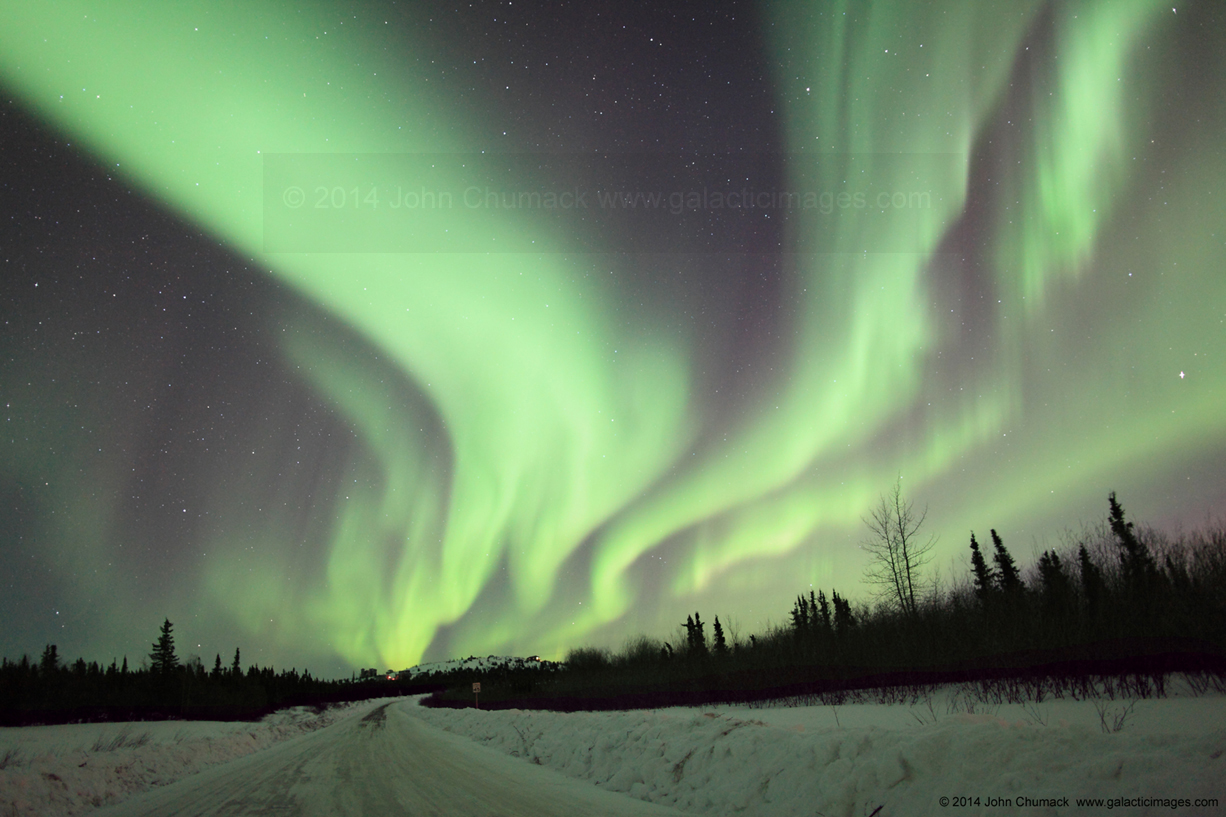 Alaska Aurora Borealis Photo 0876 Galactic Images