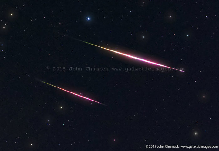 Perseid Fireball Meteor Photos