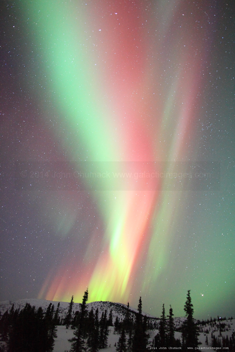 Alaska Aurora Borealis Photo 1631 Galactic Images